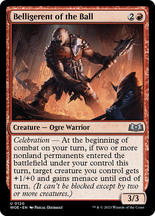Belligerent of the Ball (WOE-120) - Wilds of Eldraine