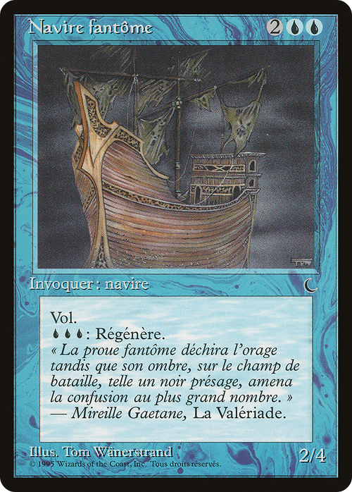 Ghost Ship (French) - "Navire fantome" (REN-) - Renaissance