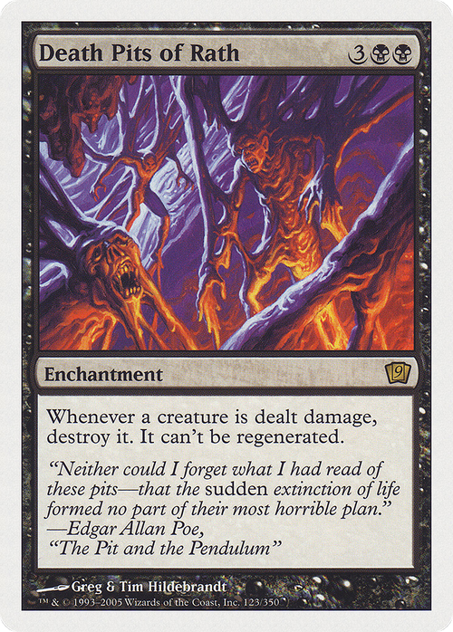 Death Pits of Rath (9ED-123) - 9th Edition Foil