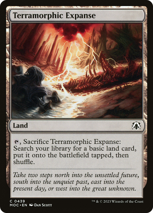 Terramorphic Expanse (MOC-439) - March of the Machine Commander