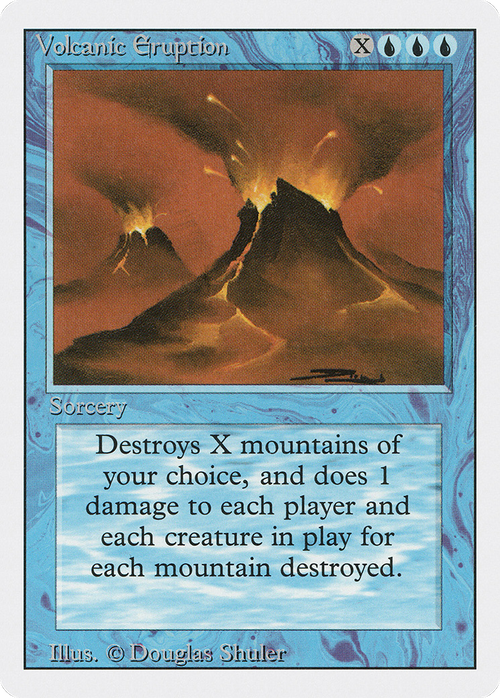 Volcanic Eruption (3ED-) - Revised Edition