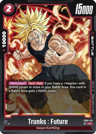 Trunks : Future (FB08-014) - Saiyans Pride