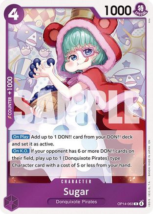Sugar (OP14-063) - The Azure Sea's Seven