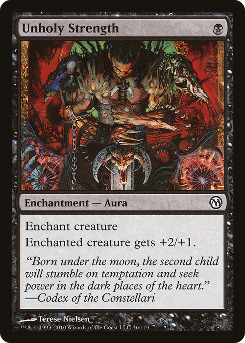 Unholy Strength (DPA-036) - Duels of the Planeswalkers