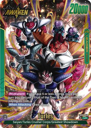 Turles - FB08-049 (Alternate Art) (FB08-049) - Saiyans Pride Holofoil