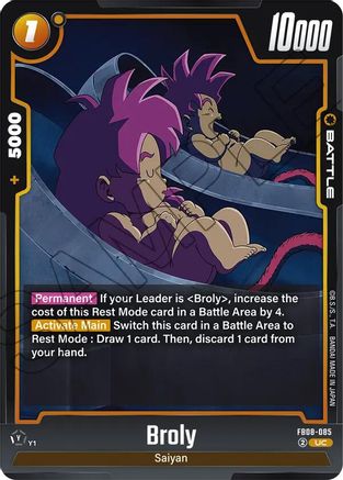 Broly - FB08-085 (FB08-085) - Saiyans Pride