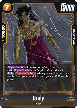 Broly - FB08-088 (FB08-088) - Saiyans Pride