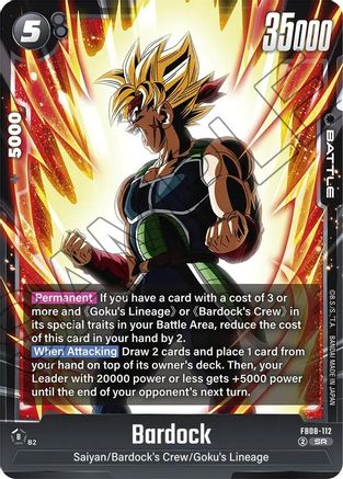 Bardock - FB08-112 (FB08-112) - Saiyans Pride Holofoil