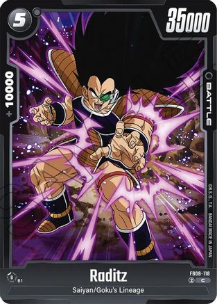 Raditz - FB08-118 (FB08-118) - Saiyans Pride