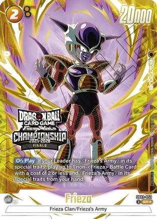 Frieza - SB02-053 (Championship 2025-2026 Finals) (SB02-053) - Tournament and Championship Promos Holofoil