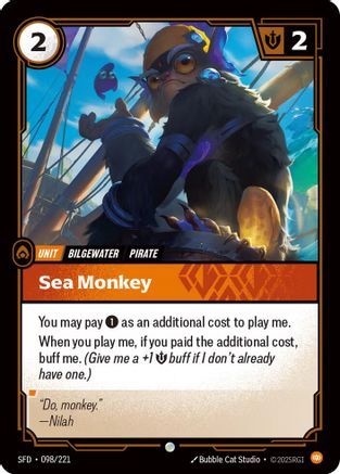 Sea Monkey (098/221) - Spiritforged Foil