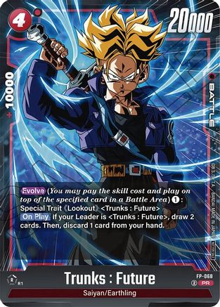 Trunks : Future - FP-068 (FP-068) - Fusion World Promotion Cards and Packs