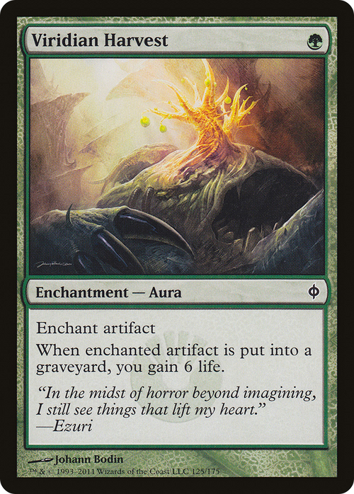 Viridian Harvest (NPH-125) - New Phyrexia Foil