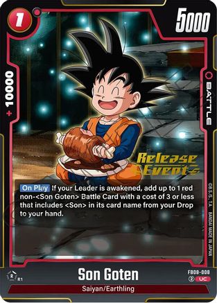 Son Goten - FB08-008 (FB08-008) - Saiyans Pride Release Event Cards
