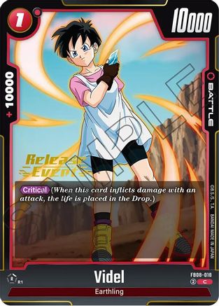 Videl - FB08-018 (FB08-018) - Saiyans Pride Release Event Cards
