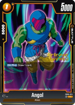 Angol (FB08-074) - Saiyans Pride Release Event Cards