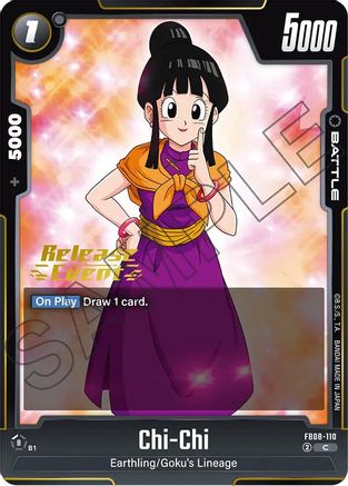Chi-Chi (FB08-110) - Saiyans Pride Release Event Cards