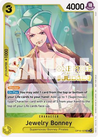 Jewelry Bonney (Judge Pack Vol. 7) (OP10-107) - One Piece Promotion Cards Foil