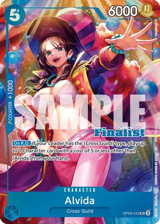 Alvida (CS 25-26 Finalist Card Set 2) (OP09-043) - One Piece Promotion Cards Foil