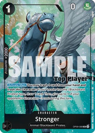 Stronger (CS 25-26 Top Player Pack Vol. 2) (OP09-089) - One Piece Promotion Cards Foil