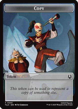 Copy (0001) // Clue (0016) Double-Sided Token (TLA-1 // 16) - Avatar: The Last Airbender Foil