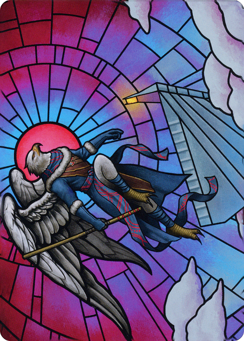 Balmor, Battlemage Captain // Balmor, Battlemage Captain (ADMU-069) - Dominaria United Art Series (Borderless) Foil