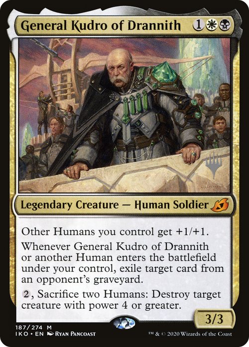 General Kudro of Drannith (PPIKO-187P) - Ikoria: Lair of Behemoths Promos Foil