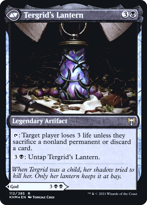 Tergrid, God of Fright (PRE-112S) - Kaldheim Promos Foil