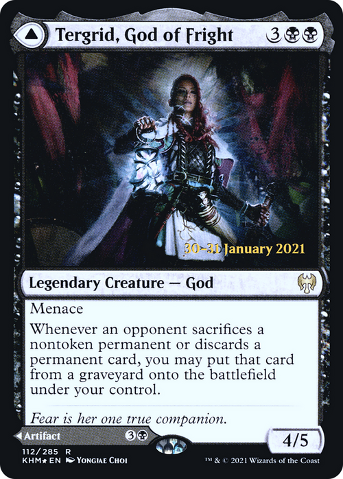 Tergrid, God of Fright (PRE-112S) - Kaldheim Promos Foil