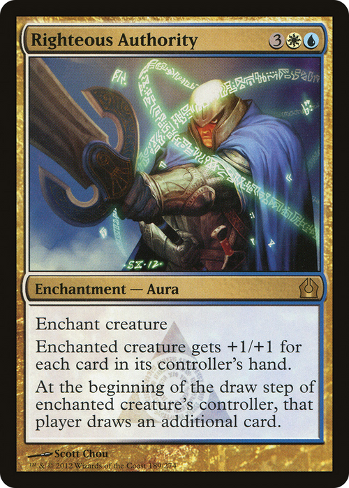 Righteous Authority (RTR-189) - Return to Ravnica