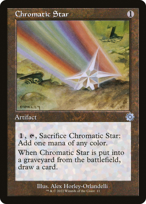 Chromatic Star (BRR-011) - The Brothers' War Retro Artifacts Foil