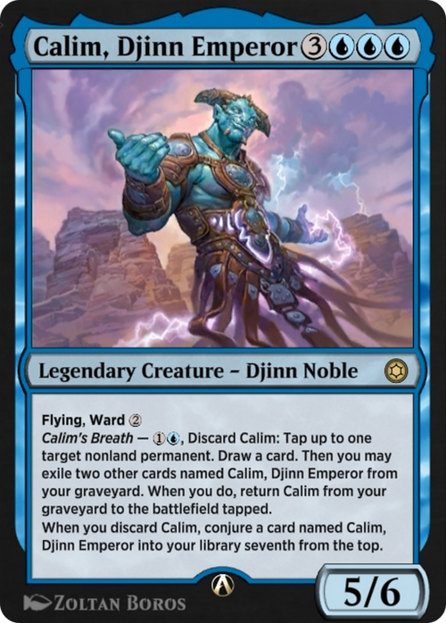 Calim, Djinn Emperor (HBG-033) - Alchemy Horizons: Baldur's Gate