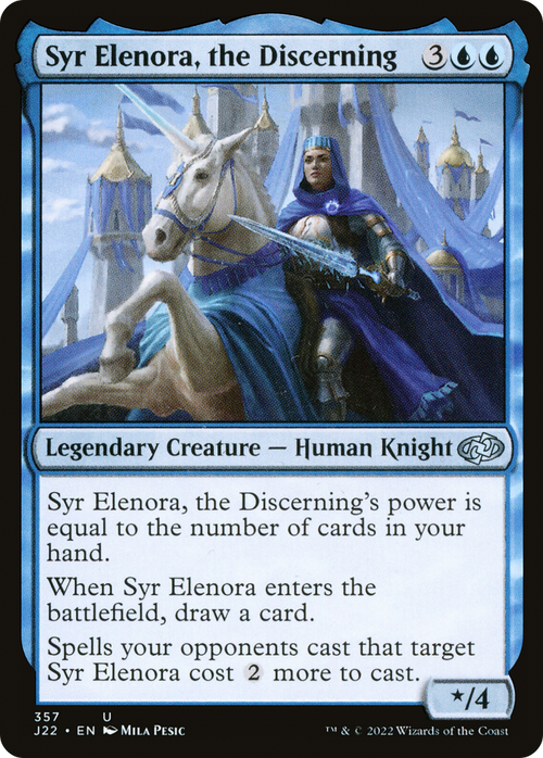 Syr Elenora, the Discerning (J22-357) - Jumpstart 2022