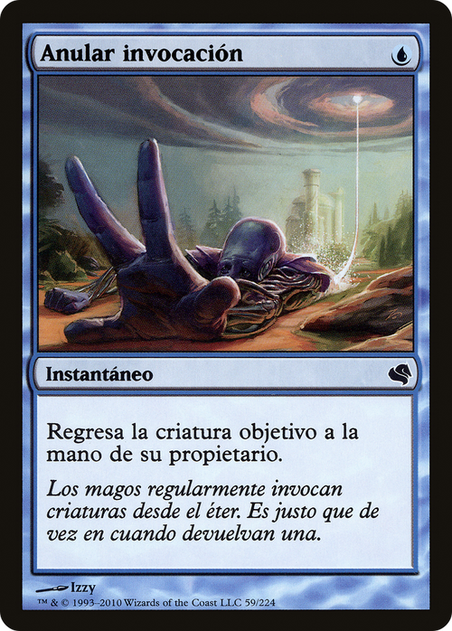 Unsummon (Spanish) - "Anular invocacion" (PS11-059) - Salvat 2011