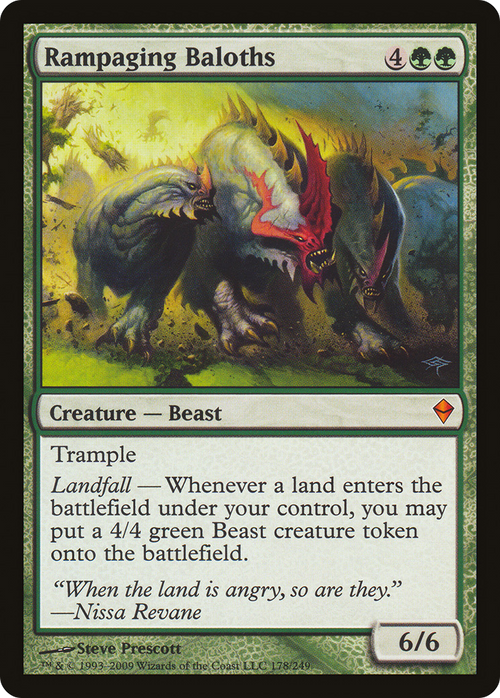 Rampaging Baloths (ZEN-178) - Zendikar