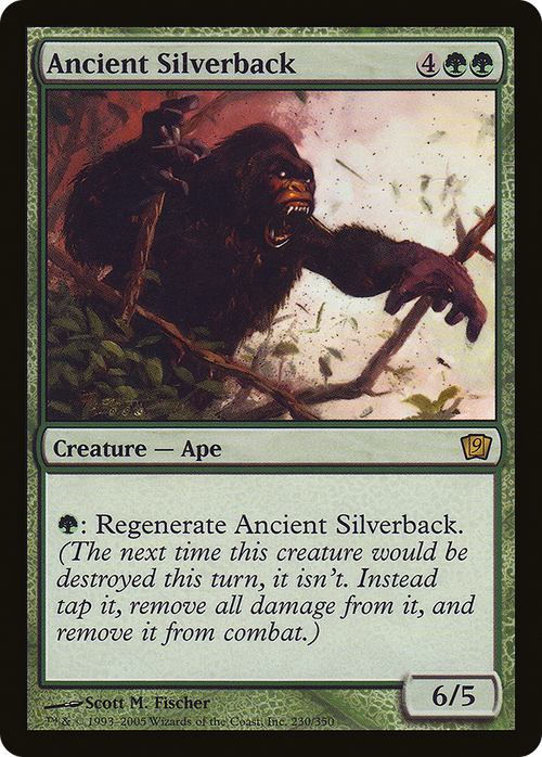 Ancient Silverback (9ED-230) - 9th Edition Foil