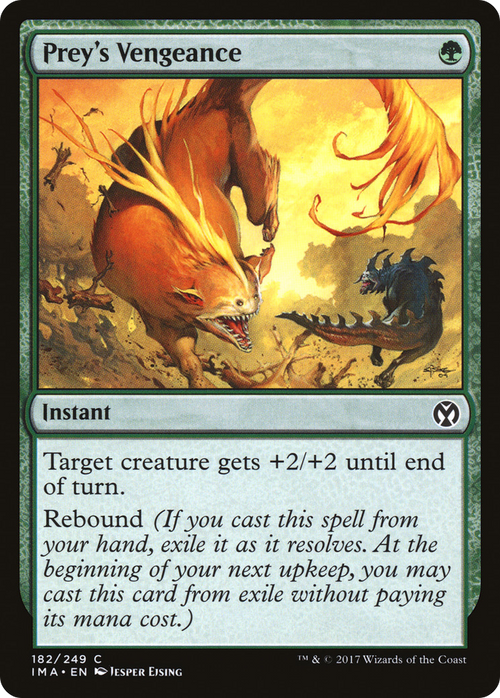 Prey's Vengeance (IMA-182) - Iconic Masters Foil