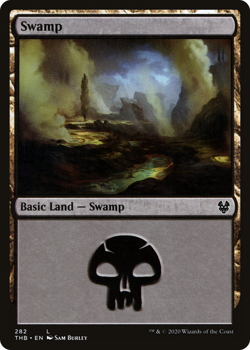 Swamp (282) (THB-282) - Theros Beyond Death Foil