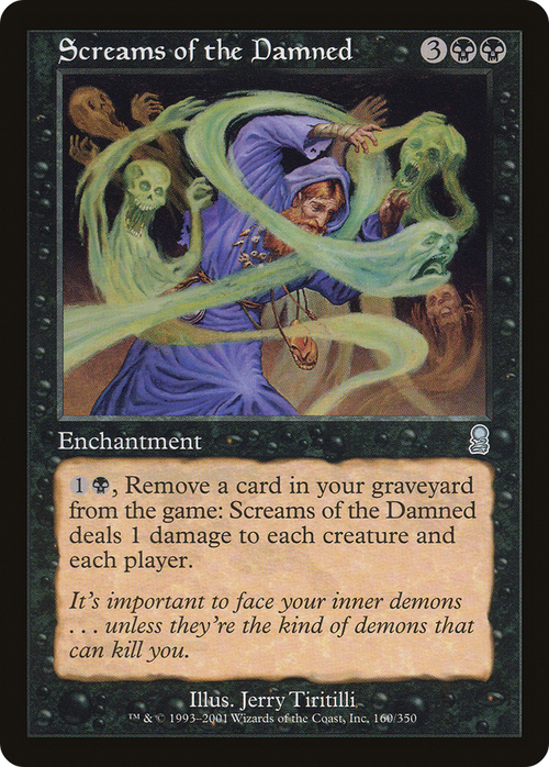 Screams of the Damned (ODY-160) - Odyssey Foil