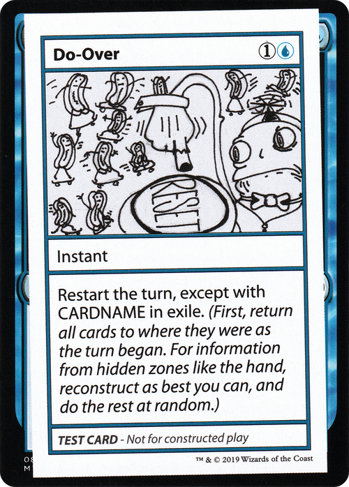 Do-Over (No PW Symbol) (CMB1-020) - Mystery Booster Playtest Cards 2021