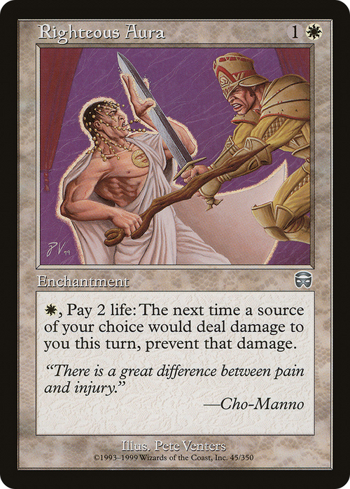 Righteous Aura (MMQ-045) - Mercadian Masques