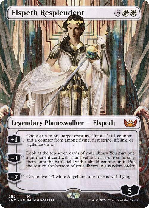 Elspeth Resplendent (Borderless) (SNC-282) - Streets of New Capenna