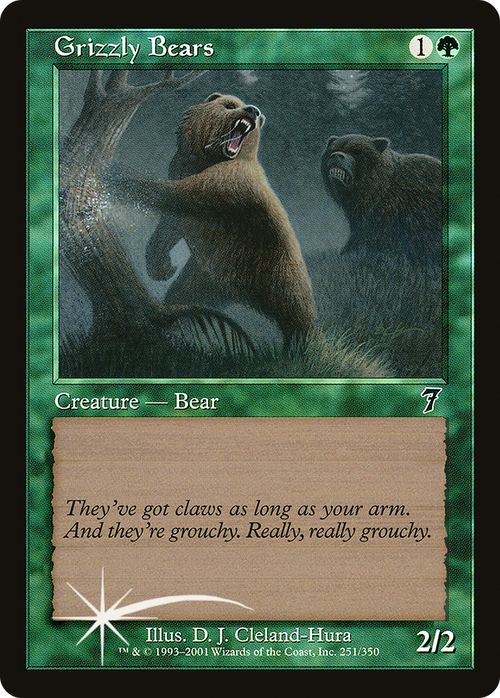 Grizzly Bears (7ED-251) - 7th Edition