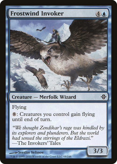 Frostwind Invoker (ROE-068) - Rise of the Eldrazi