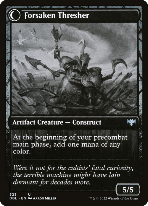 Foreboding Statue (DBL-523) - Innistrad: Double Feature: (Double Faced Transform)