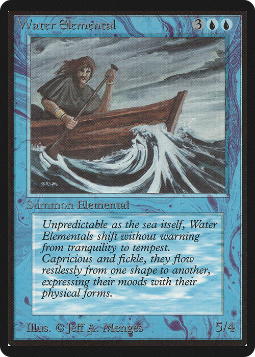 Water Elemental (LEB-) - Limited Edition Beta