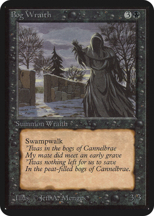 Bog Wraith (LEA-) - Limited Edition Alpha