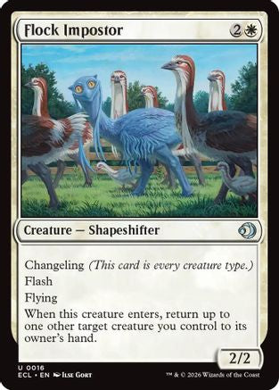 Flock Impostor (ECL-016) - Lorwyn Eclipsed