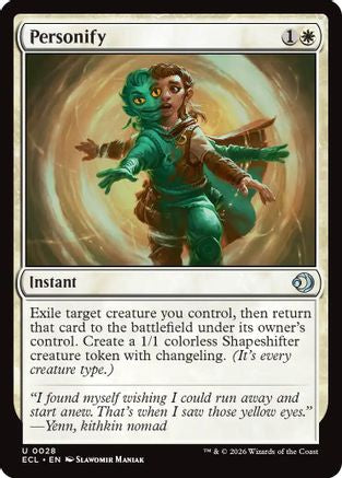Personify (ECL-028) - Lorwyn Eclipsed Foil