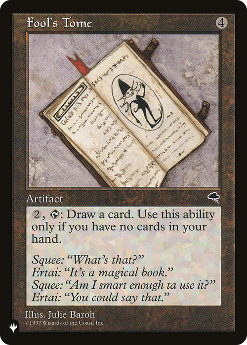Fool's Tome (LIST-TMP-289) - The List